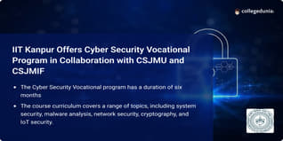 IIT Kanpur’s C3iHub Collaborates with CSJMU and CSJMIF to Offer Cyber Security Vocational Program 2024